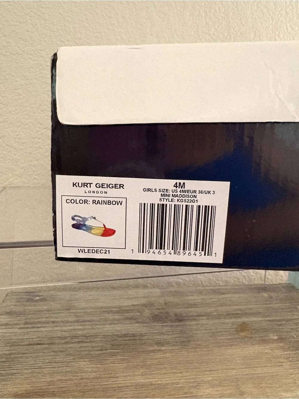 Kurt Geiger vibrant ombre